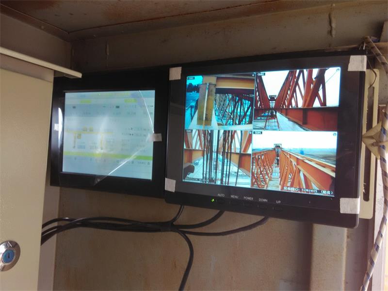 荊州長江路橋龍門吊安全監控管理系統